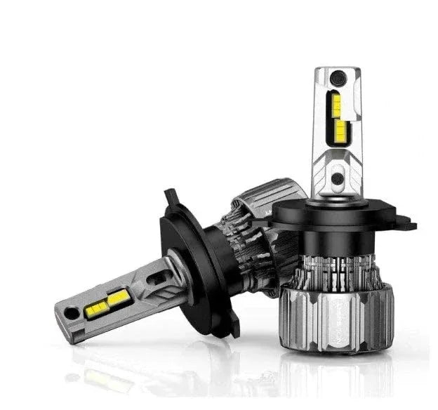 NightEye Novsight H7 LED Headlight Kits (Pack of 2)- Bridgelux-COB LED Chips - 72W 10000Lumens 6500K White - High/Low Beam Headlight/Fog Light Conversion Kit - Biker.Store - www.biker.store