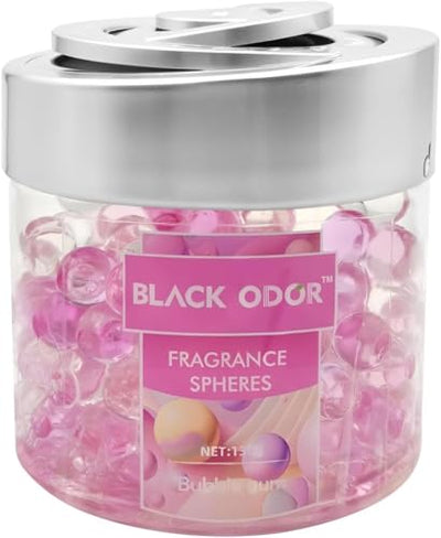 Black Odor Super Fragrance Black Odor Car Air Freshener B0-10| 130g Bubble Gel Balls | Long-Lasting Scent for Home, Office, Car, Bathroom & Closet | Odor Eliminator & Room Deodorizer (Orange) - Biker.Store - www.biker.store
