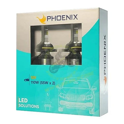 Phoenix H11 LED Headlight Bulb 12V 6000K (1 Set) - Biker.Store - www.biker.store