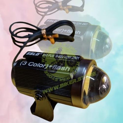 SSLG S10 Plus LED Bike Light, 3 Colour Modes with Flash, 9-85V, 22W - Biker.Store - www.biker.store