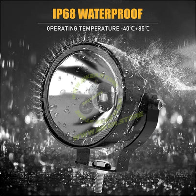 HJG 3 inch White Super Bright Driving Fog Light 2pcs - Biker.Store - www.biker.store