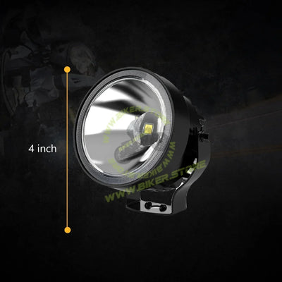 HJG 3 inch White Super Bright Driving Fog Light 2pcs - Biker.Store - www.biker.store