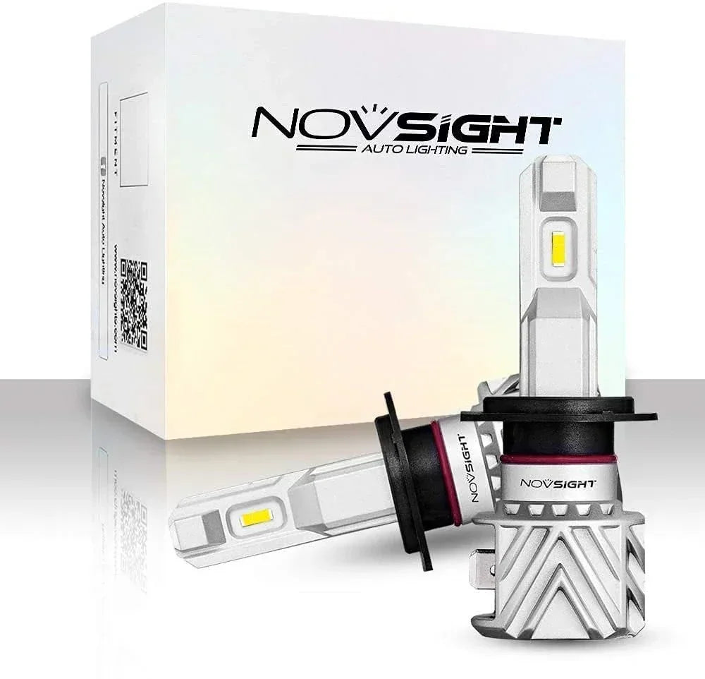 NightEye Novsight N35 high/Low LED Headlight Bulbs Extremely Bright 40W 10,000Lumens (H7) - Biker.Store - www.biker.store