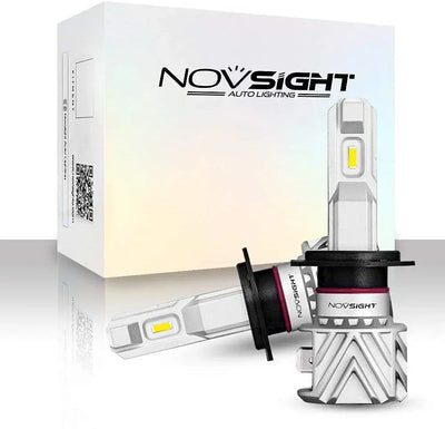 NightEye Novsight N35 high/Low LED Headlight Bulbs Extremely Bright 40W 10,000Lumens (H7) - Biker.Store - www.biker.store
