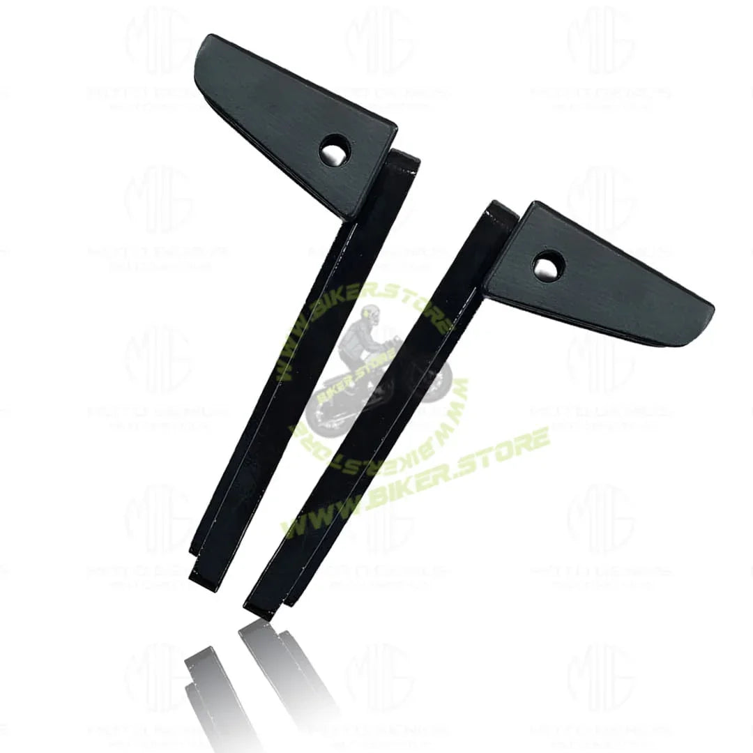 MOTO GENIUS CNC Aluminum Shocker Fog Light Clamp for All Bikes | Durable Handlebar Mounting Solution (Set of 2) - Biker.Store - www.biker.store