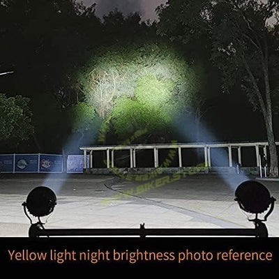 HJG LED Round Driving Fog Lights OffRoad Driving Spot Lights 2Pcs 3 Inch Super Bright LED Pod lights Work Auxiliary Lights Ditch Lights fit for ATV UTV SUV Pickup Motorcycle Truck Car Golf Boat - Biker.Store - www.biker.store