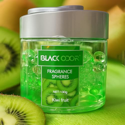 Black Odor In Many Fragrance Spheres – Premium Long Lasting Aroma Beads (130g) Pack of 1 Pcs (Kiwi Fruit) - Biker.Store - www.biker.store