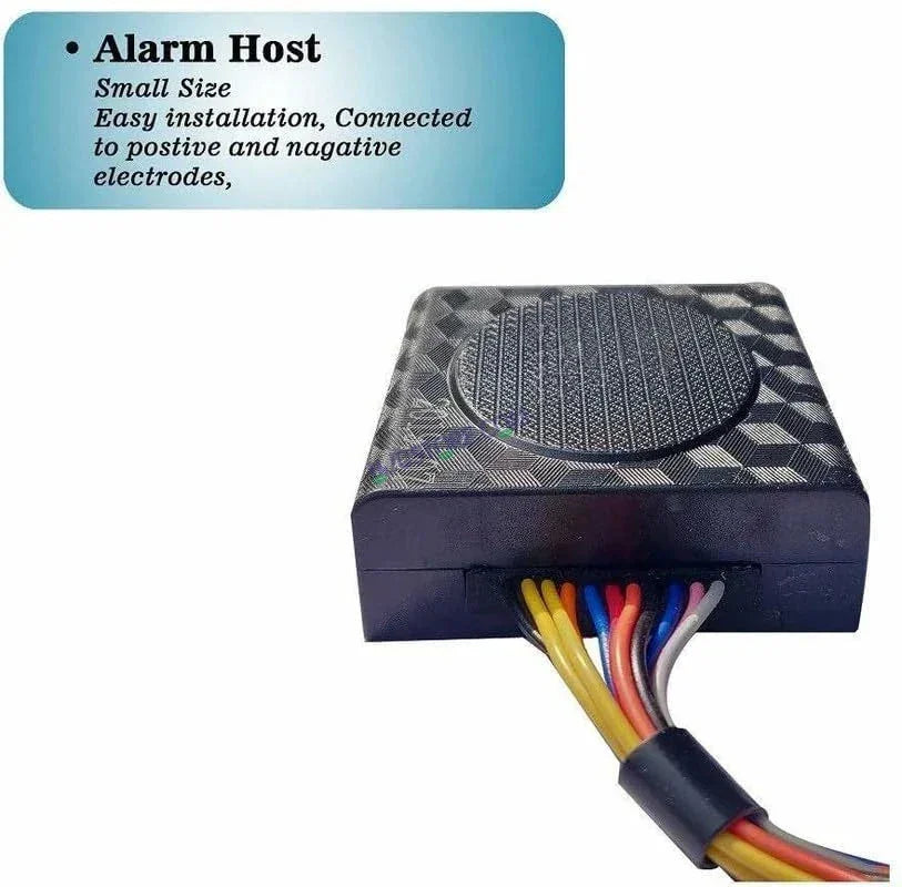 HJG Keyless Alarm System Kit Keyless Start One-Way Bike Alarm Kit for Two Wheeler Security HJG Anti-Theft Alarm System Kit (Loud Siren 125 dB, Flashing Light) LIU HJG Keyless Alarm System Kit - Biker.Store - www.biker.store