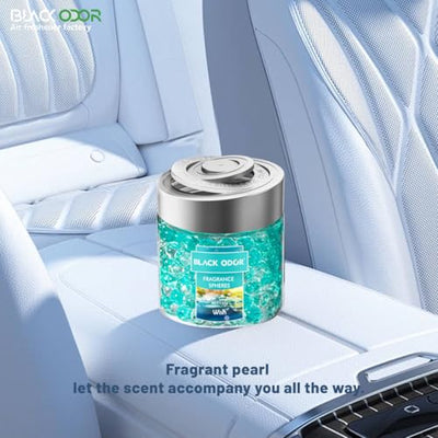 Black Odor Super Fragrance Black Odor Car Air Freshener B0-10| 130g Bubble Gel Balls | Long-Lasting Scent for Home, Office, Car, Bathroom & Closet | Odor Eliminator & Room Deodorizer (Wish) - Biker.Store - www.biker.store