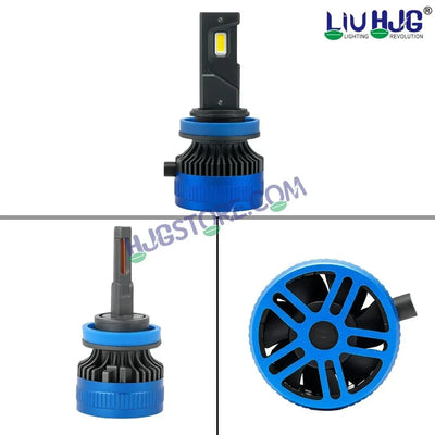 HJG 120W H7 2pc LED Headlight Bulbs H7 Adjustable Holder LED Bulb AC/DC Headlight White 6500K 120W Headlight Bulbs for Bike Car LED Light H7 Socket LED Beam Headlight 12V/24V for Bike/Car, LIU HJG 120W H7 Socket Bulbs Pack of 2, H7 Socket - Biker.Store - www.biker.store