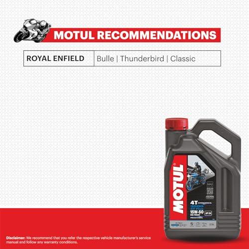 Motul 3000 4T Plus 15W-50 Engine Oil for Royal Enfield – HC-Tech Formula, API SM, Advanced Engine Protection, Smooth Performance & Long-Lasting Care, 2.5 L - Biker.Store - www.biker.store