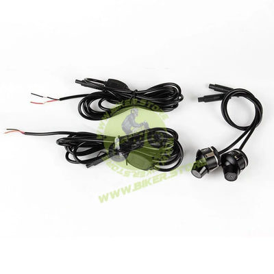 BIKERSTORE.IN Car wings light Angel Wings warning front welcome Lights car laser Wing Projector/Shadow Light/Ghost LED Universal for All Cars & Bikes (Color White) - Biker.Store - www.biker.store