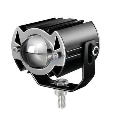 LIUHJG HJG ORIGINAL G15 30W Mini Drive Spotlight Yellow/White Motorcycle Mini Driving Fog Light 7500LM High/Low Beam Motorcycle Spot Light with Red DRL, White, Yellow (Pack of 1) - Biker.Store - www.biker.store