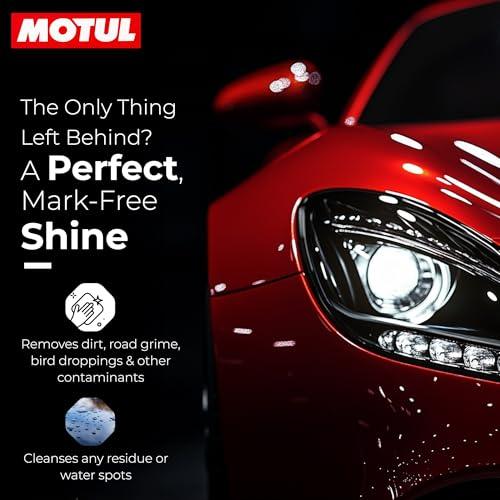 Motul Car & Bike Wash Shampoo 1L | High Foam Formula | Deep Cleaning & Streak-Free Shine | Removes Dirt & Road Grime | Cherry Fragrance | Safe for All Surfaces - Biker.Store - www.biker.store