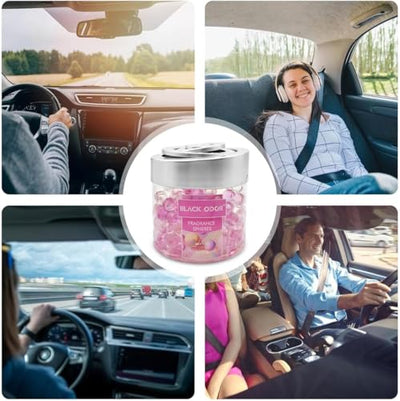 Black Odor Super Fragrance Black Odor Car Air Freshener B0-10| 130g Bubble Gel Balls | Long-Lasting Scent for Home, Office, Car, Bathroom & Closet | Odor Eliminator & Room Deodorizer (Bubble Gum) - Biker.Store - www.biker.store