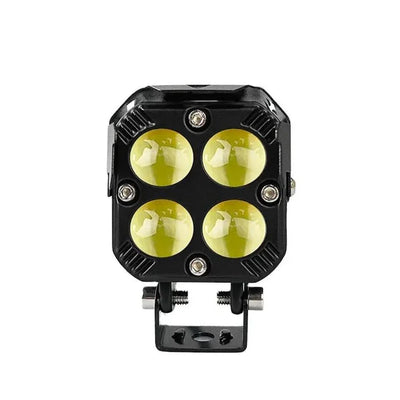Original HJG 3-in-1 HJG Fog Light: 120W-12V Red, White, Yellow! Illuminate Your Ride with 4 LED Laser Widelight. Perfect for Bike, Car, Thar, Jeep Adventures - Biker.Store - www.biker.store