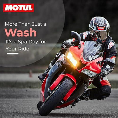 Motul Car & Bike Wash Shampoo 1L | High Foam Formula | Deep Cleaning & Streak-Free Shine | Removes Dirt & Road Grime | Cherry Fragrance | Safe for All Surfaces - Biker.Store - www.biker.store