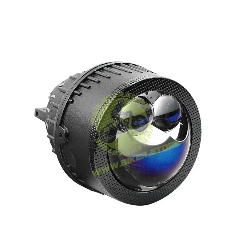 AES FX Automotive Bi-LED Fog Projector Retrofit Kit – 3 Inch Double Laser Lens, 45W/65W High Power, 3000K Yellow/4300K/5500K White Light, Universal Fog Lamp Upgrade - Biker.Store - www.biker.store