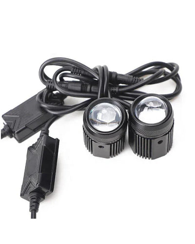 Mini Drive Fog Light with Universal Fit for All Cars and Bikes - Yellow/ White - Biker.Store - www.biker.store