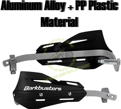 Bark Buster Metal HandGuard (Black) - HAND PROTECTOR for Universal Fit Motorcycles - Biker.Store - www.biker.store