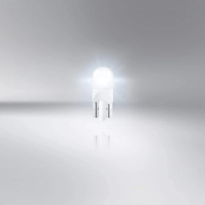 OSRAM LED T10 Parking Lamps, 6000K, Cool White, Pair - Biker.Store - www.biker.store