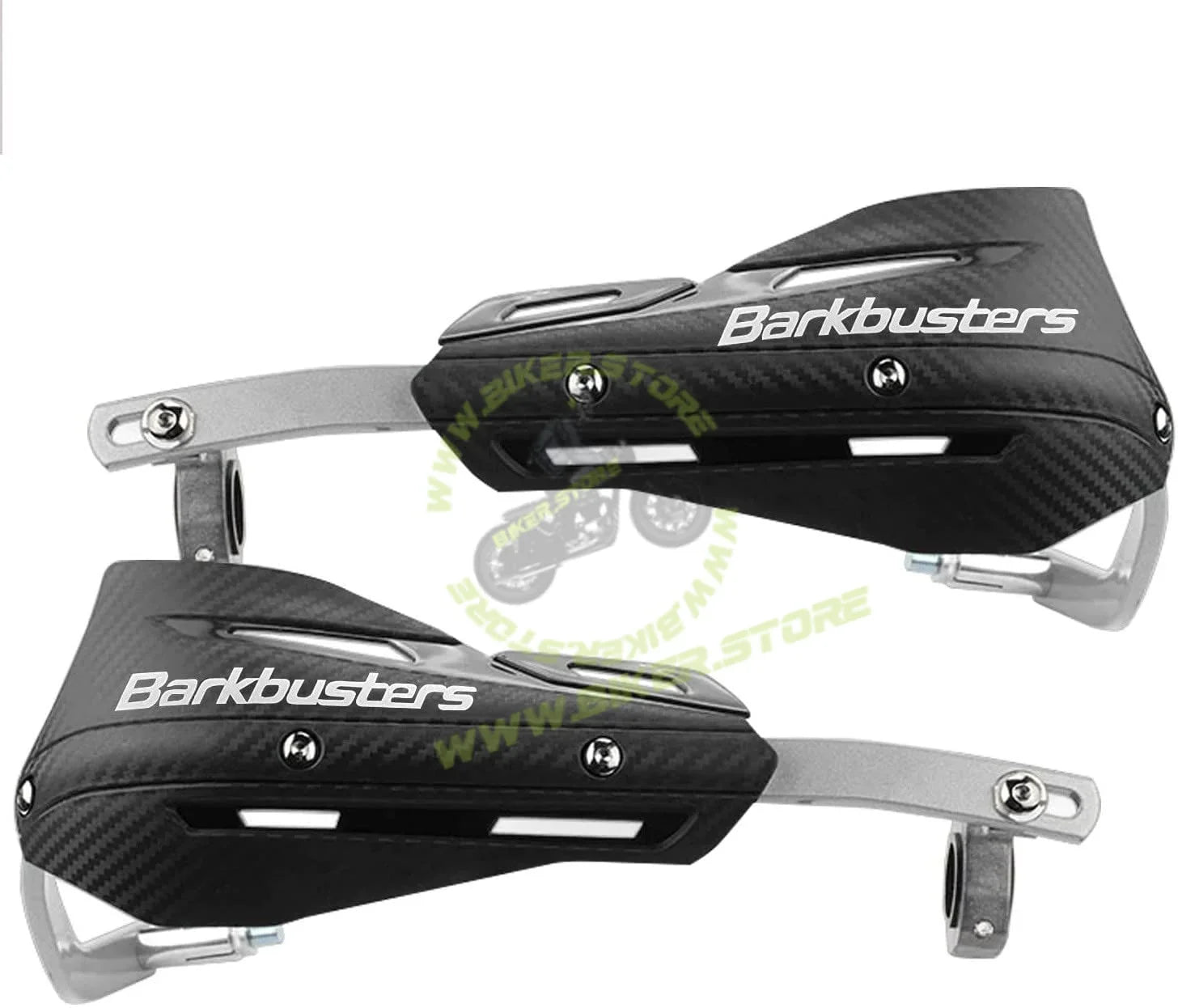 Bark Buster Metal HandGuard (Black) - HAND PROTECTOR for Universal Fit Motorcycles - Biker.Store - www.biker.store