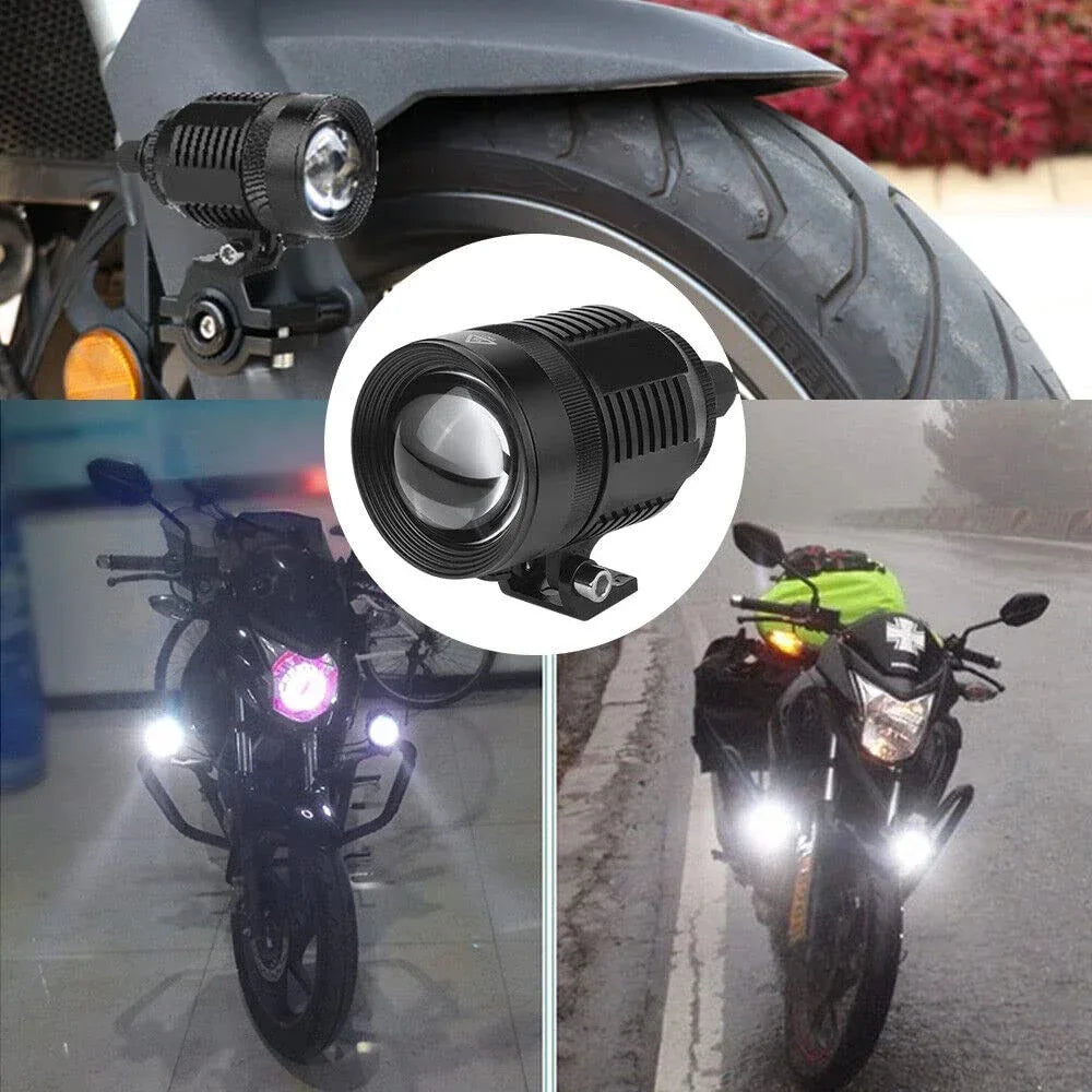 HJG KZ30 120W ORIGINAL Fog Light With Inbuilt 2 In 1 White And Yellow Powerful Fog Light (Original Hjg) Pack Of 2 - Biker.Store - www.biker.store