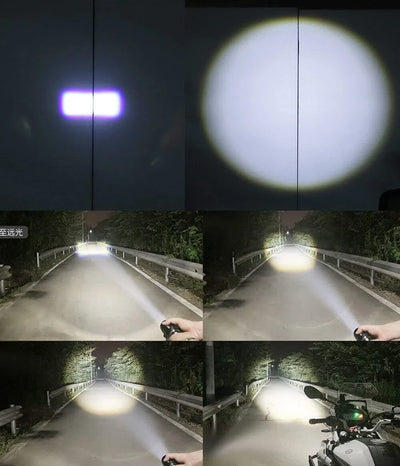 HJG KZ30 120W ORIGINAL Fog Light With Inbuilt 2 In 1 White And Yellow Powerful Fog Light (Original Hjg) Pack Of 2 - Biker.Store - www.biker.store