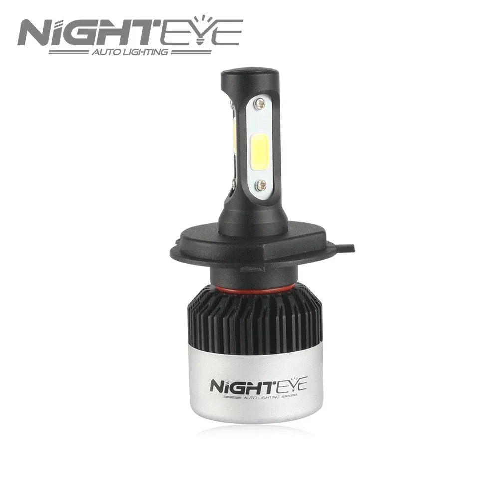 ORIGINAL NIGHTEYE H4 LED Headlight Bulb SINGLE Pc for Bike/Motorcycle/Scooter White, 45W, 1 Bulb - Type H4, 36W White Light - Biker.Store - www.biker.store