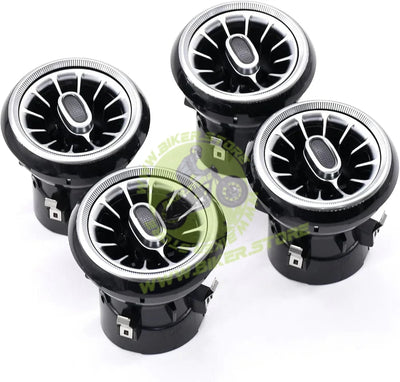 Cardi Ambient, Smart LED Ambient Light AC vent Kit for Interior Car Lighting, Atmosphere Lamp K3 Plus 7th Gen, 4-in-1, For Thar and Thar Roxx proper fit | With App control - Biker.Store - www.biker.store