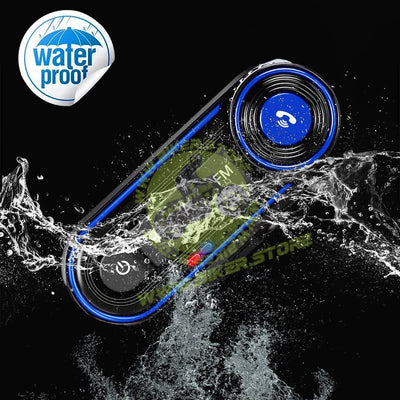 MOTO GENIUS BT-36 Motorcycle Helmet Bluetooth 5.3 Headset, Hands-Free Call, Stereo Sound, Noise Reduction, Waterproof, Voice Assistant Support, Includes Charging Cable, Compatible with All Helmets - Biker.Store - www.biker.store