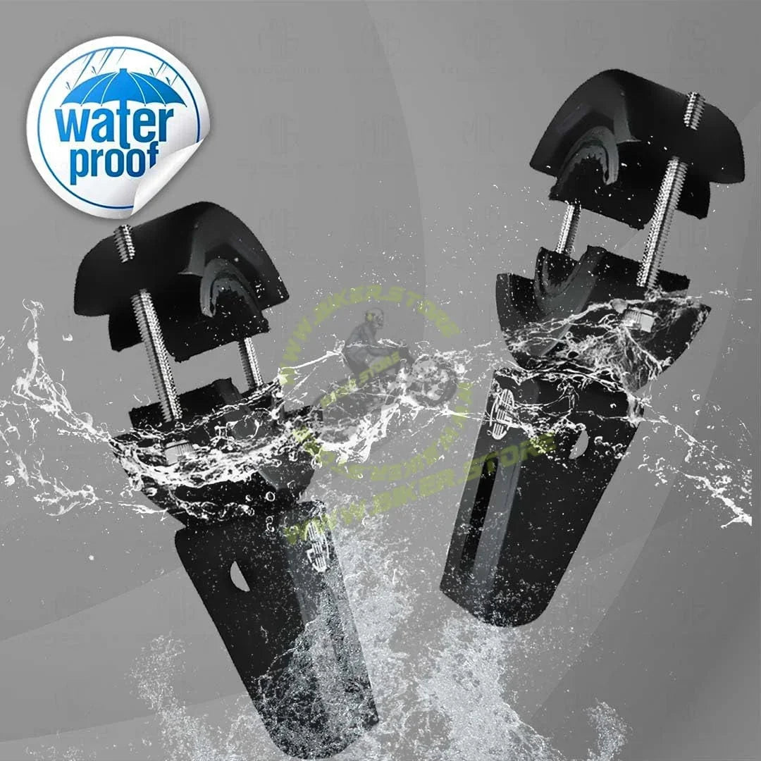 MOTO GENIUS Universal Fog Light Mount | Durable Clamps for Off-Road & Driving Lights, 51 MM (Pack of 2) - Biker.Store - www.biker.store