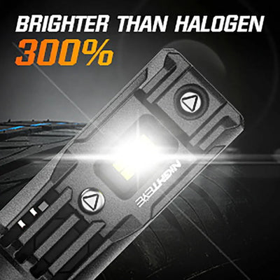 NightEye A315-S10 9005/HB3 2PCS 6500K White LED Car Headlight Bulbs 22000LM/Pair LED Front Headlamp IP68 Waterproof - Type 9005/HB3 - Biker.Store - www.biker.store