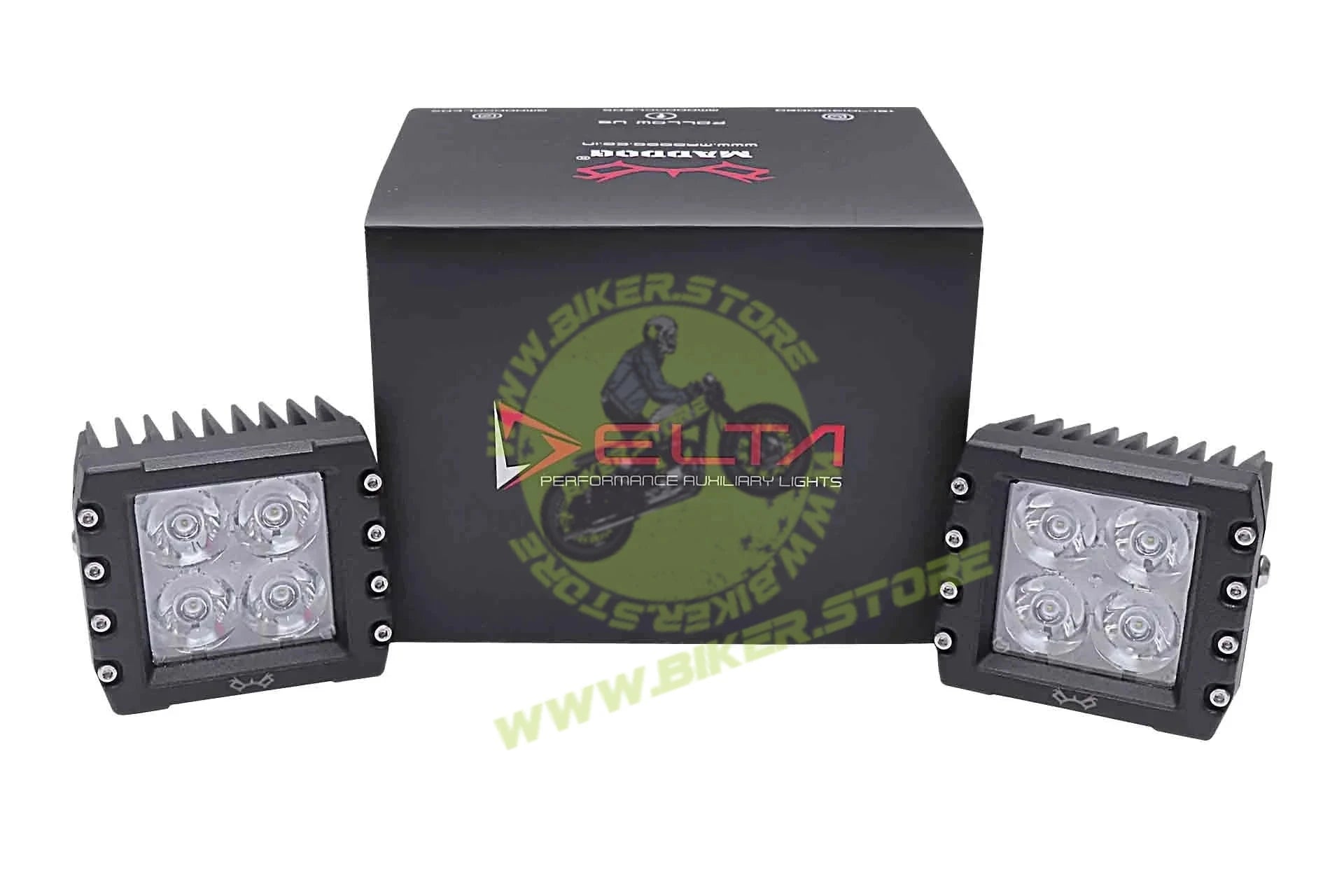MADDOG DELTA Auxiliary Lights - Biker.Store - www.biker.store