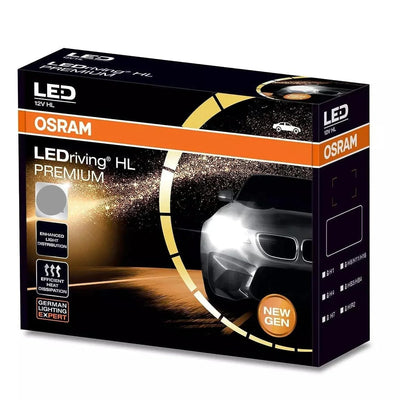 OSRAM H4/H19 LED Headlight Bulb, 50W, Pair - Biker.Store - www.biker.store