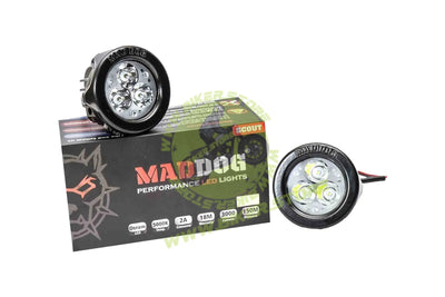 MADDOG Scout Auxiliary Lights - Biker.Store - www.biker.store