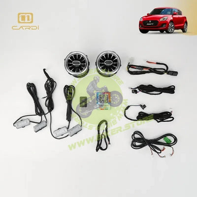 Cardi Ambient Smart LED AC Vent Kit for Swift 2018-2023, 6-in-1 Atmosphere Lamp K4 Plus with App Control - Biker.Store - www.biker.store