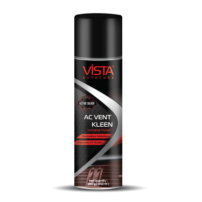 Vista AC Vent Kleen - 380g | Hygiene Foam Spray with Extension Tube - Biker.Store - www.biker.store
