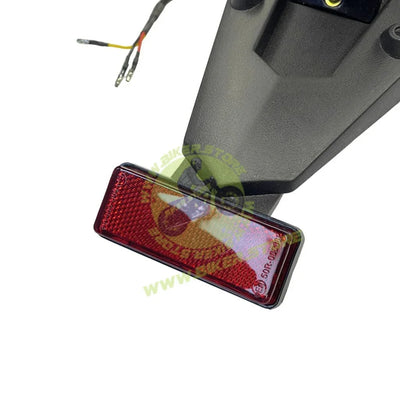 Short Tail Tidy for Hero Xpulse 200 4V | [ABS/with Tail Light] | Minimalist Fender Eliminator (Plug & Play) - [Black/ABS Finish] - Biker.Store - www.biker.store