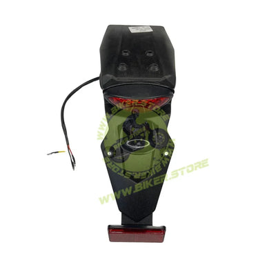 Short Tail Tidy for Hero Xpulse 200 4V | [ABS/with Tail Light] | Minimalist Fender Eliminator (Plug & Play) - [Black/ABS Finish] - Biker.Store - www.biker.store