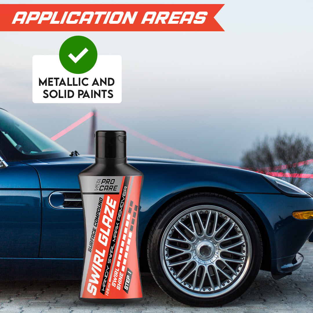 Vista Swirl Glaze Scratch Remover Handy 125 ml - Biker.Store - www.biker.store