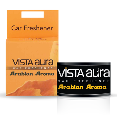 Vista Aura Natural Fiber Car Freshener - Arabian Aroma 40 g - Biker.Store - www.biker.store