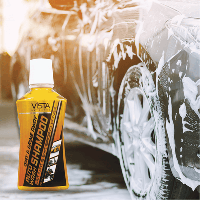 Vista Auto Wash Shampoo 500 ml - pH Balance Formula, For Car And Bike - Biker.Store - www.biker.store