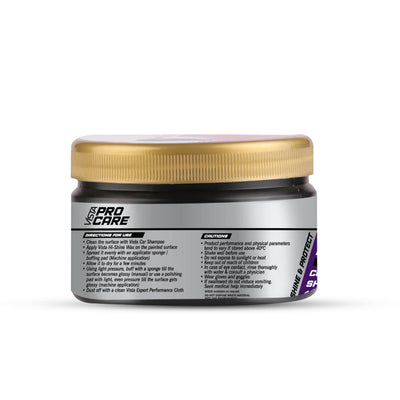 Vista Hi-Shine Wax 250 g (Carnauba Wax) Polish - Biker.Store - www.biker.store