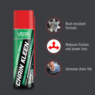 Vista Chain Kleen 400 ml - Biker.Store - www.biker.store