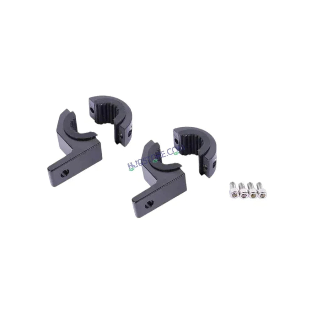 HJG Clamps Leg Guard Mounting Clamps Foglight Leg Guard Clamp Clamps Universal Clamps For Mounting Fog Lights Universal ( Pack Of 1 Set, 2pc) - Biker.Store - www.biker.store