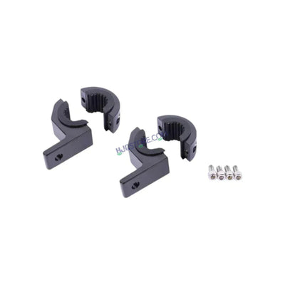 HJG Clamps Leg Guard Mounting Clamps Foglight Leg Guard Clamp Clamps Universal Clamps For Mounting Fog Lights Universal ( Pack Of 1 Set, 2pc) - Biker.Store - www.biker.store