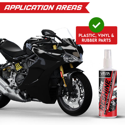 Vista Reshine Car and Two Wheeler Gloss 250 ml - Biker.Store - www.biker.store