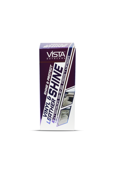 Vista Vinyl & Leather Shine 110 ml (Free Applicator Sponge) - Biker.Store - www.biker.store