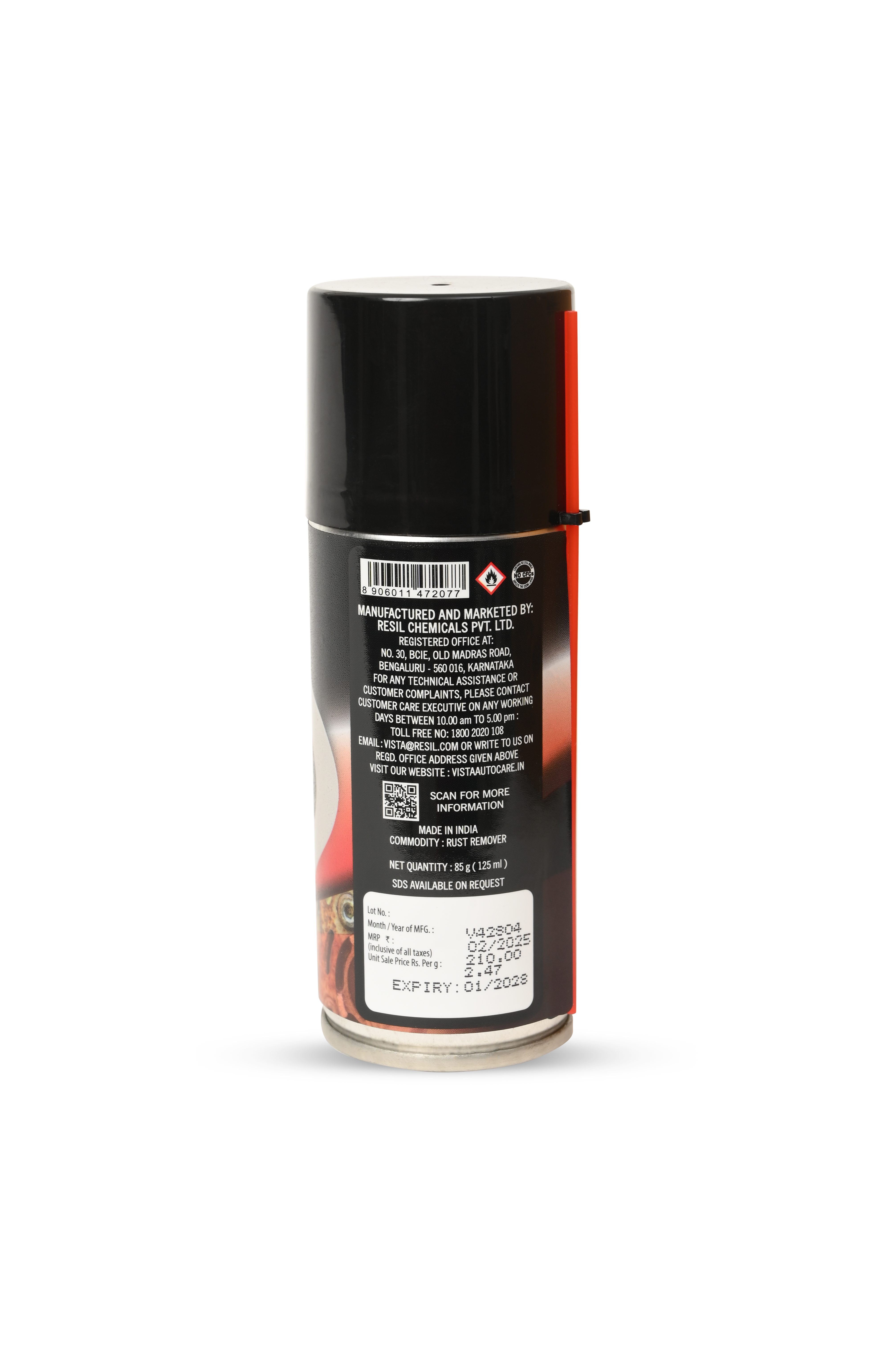 Vista Rustkleen Rust Remover Multi Purpose MF 125 ml - Biker.Store - www.biker.store